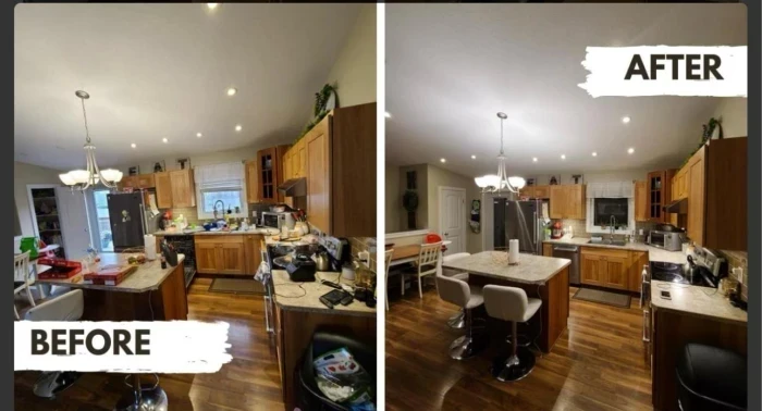 Professional residential cleaning service